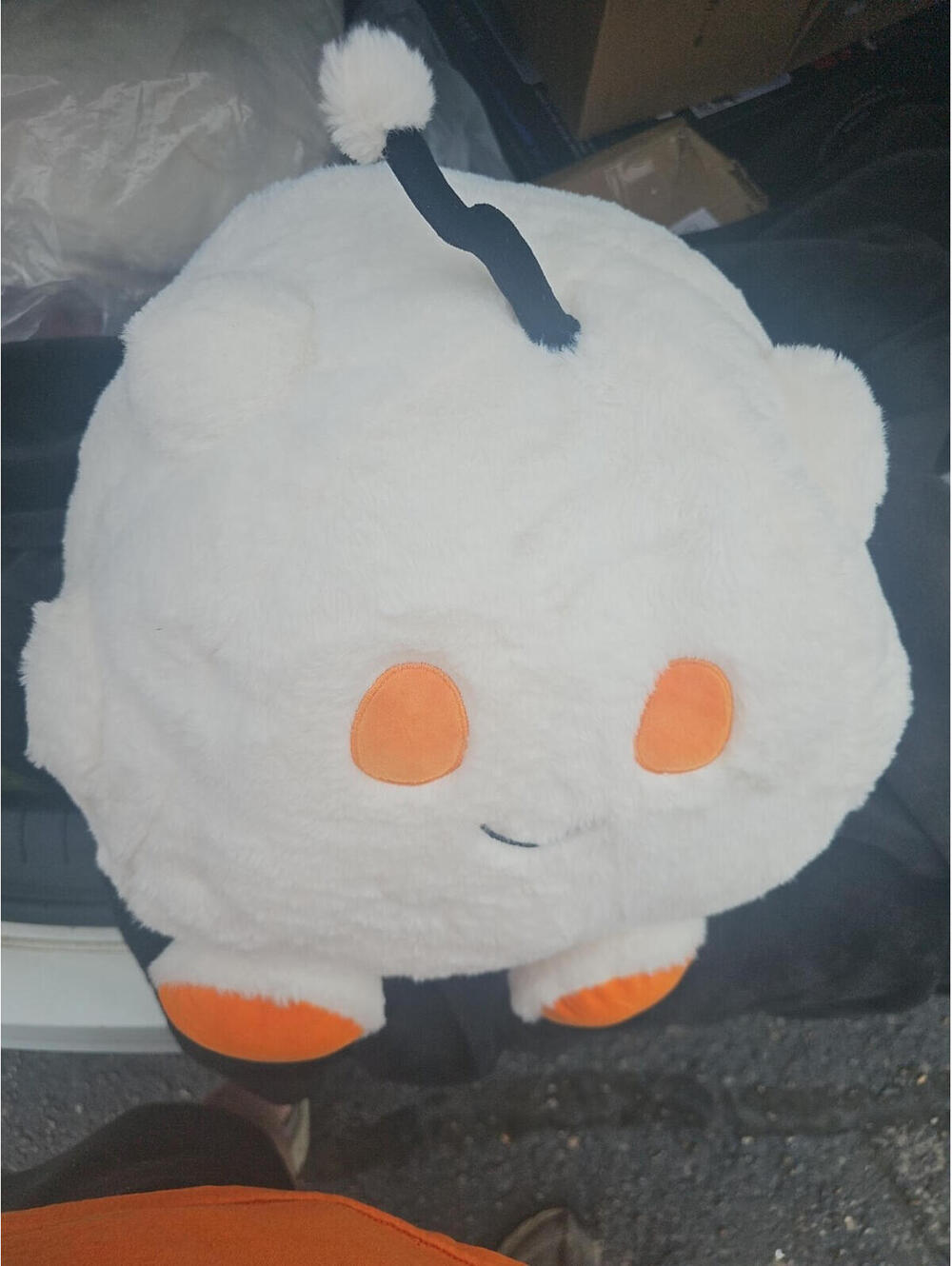 Bespoke Snoo made for Reddit Large Fluffy Soft 12” Plush